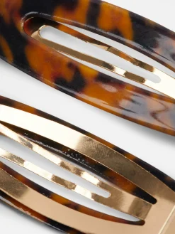 Abgerundete Haarspangen, 2er-Pack