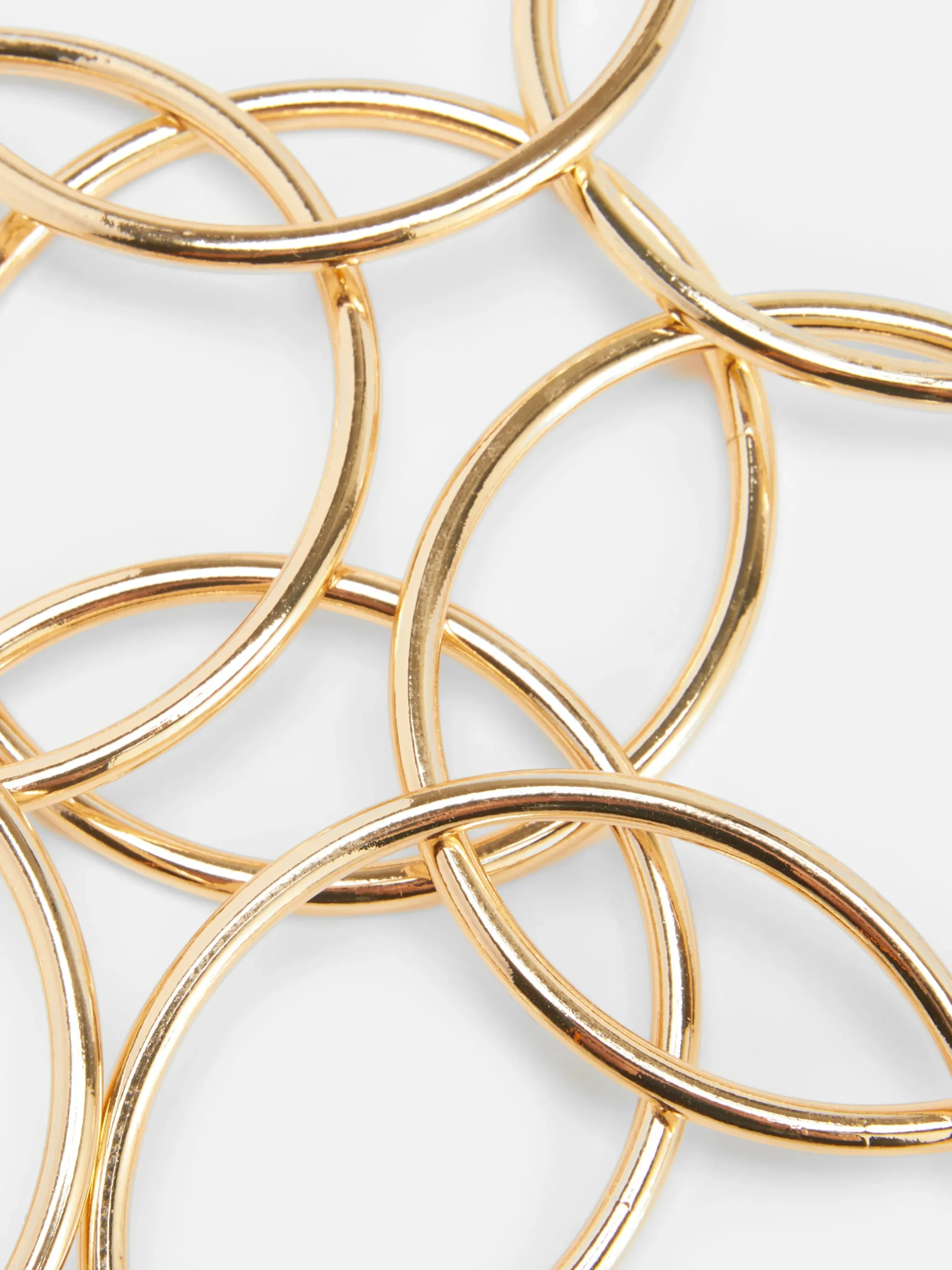 Armreife In Metallic-Optik, 8er-Pack