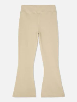 Ausgestellte Jersey-Leggings