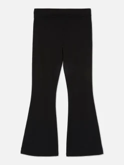 Ausgestellte Jersey-Leggings