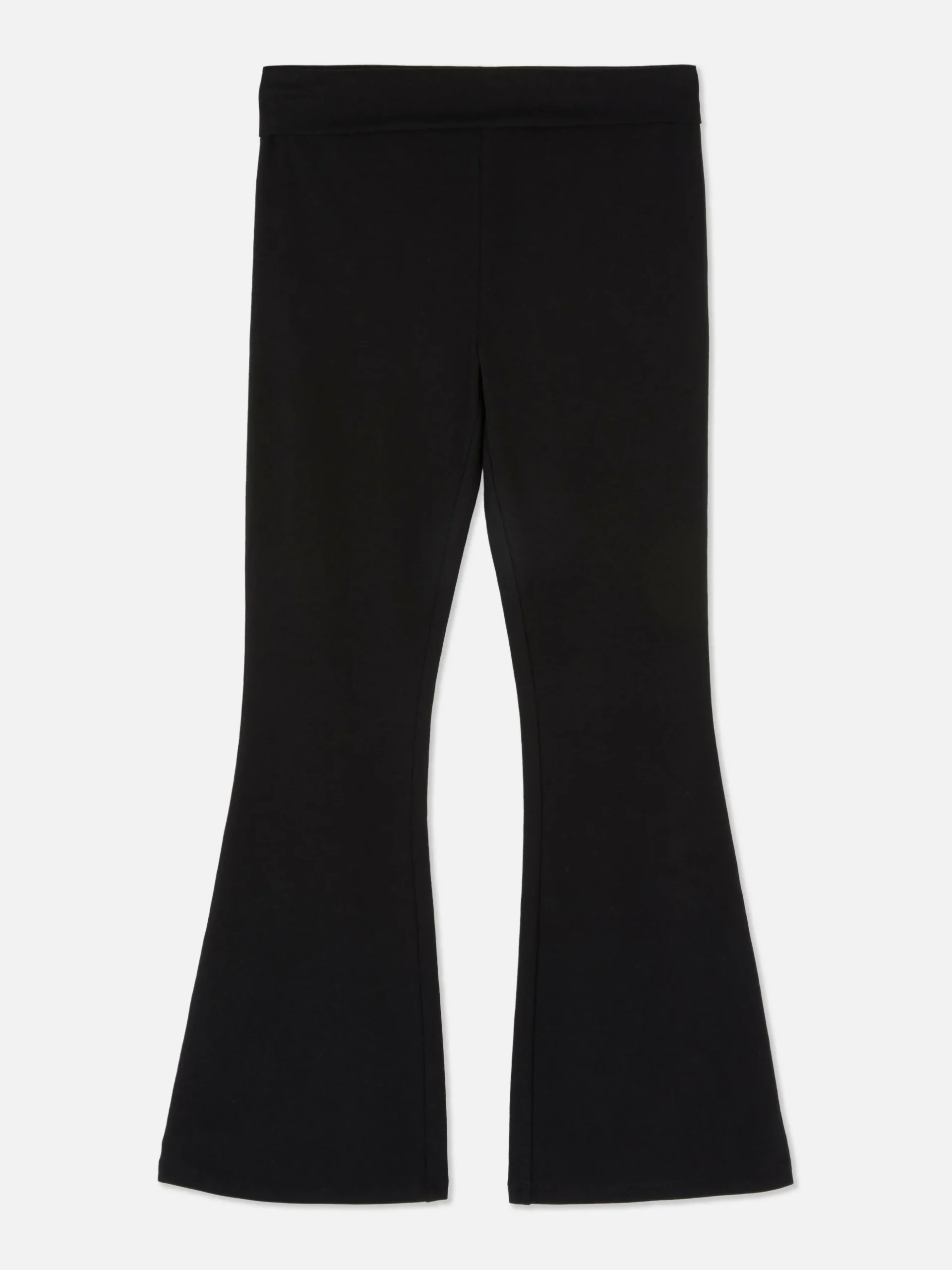 Ausgestellte Jersey-Leggings