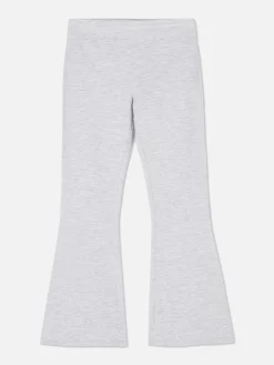 Ausgestellte Jersey-Leggings
