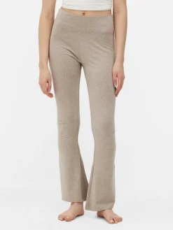 Ausgestellte Leggings Mit Hohem Bund