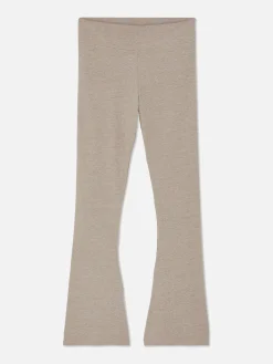 Ausgestellte Leggings Mit Hohem Bund