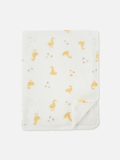 Babydecke Mit Enten-Print