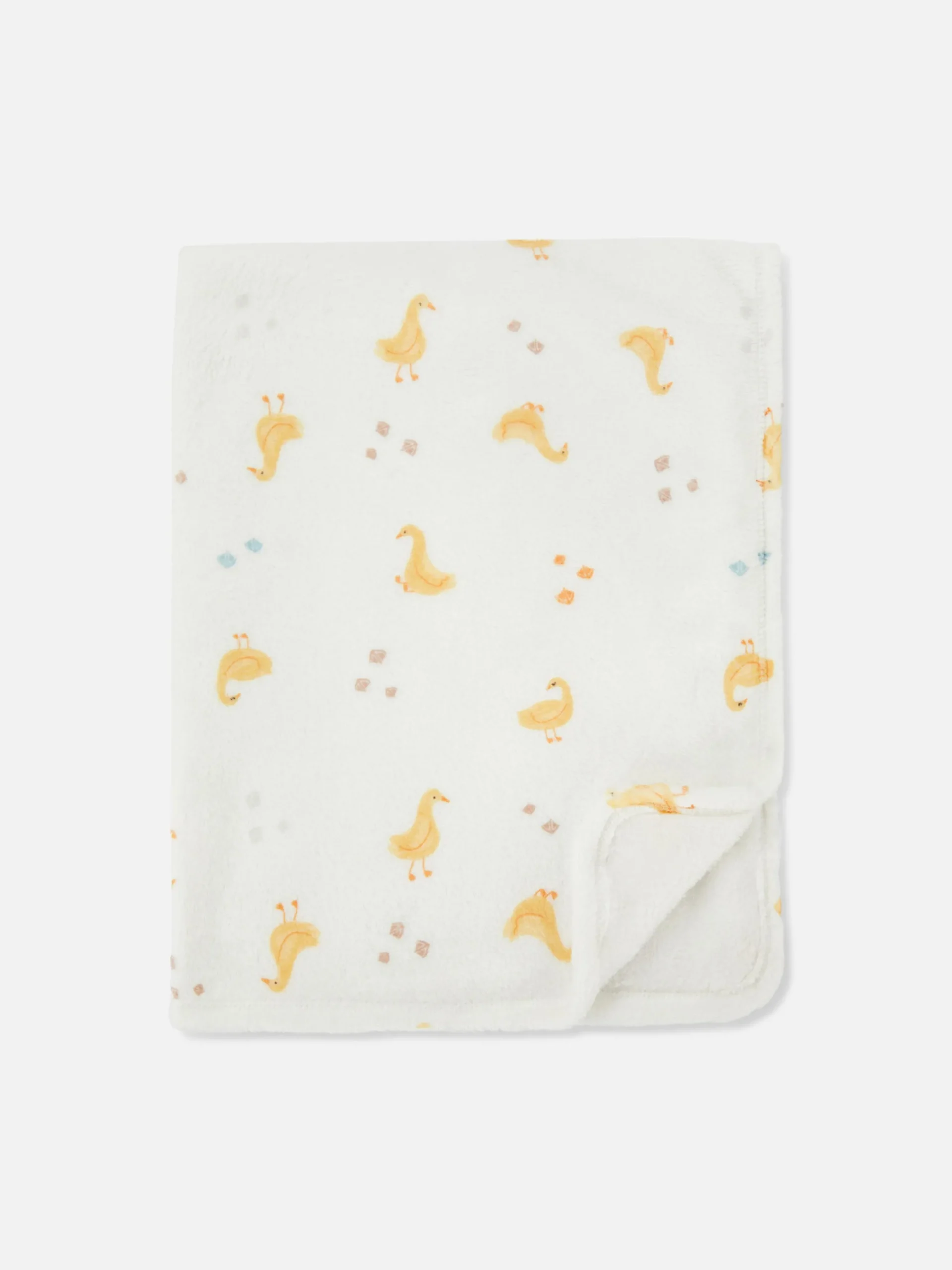 Babydecke Mit Enten-Print
