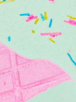 Badebombe In Eistüten-Form