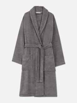 Bademantel Aus Baumwollfrottee