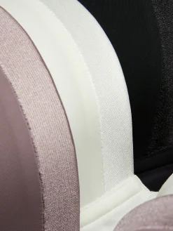 Balconette-BHs Mit Satinborte, A-DD, 3er-Pack