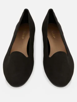 Ballerinas In Wildleder-Optik