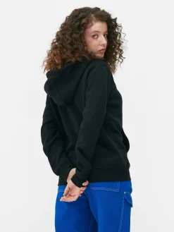 Basic Kapuzenpullover Mit Reißverschluss