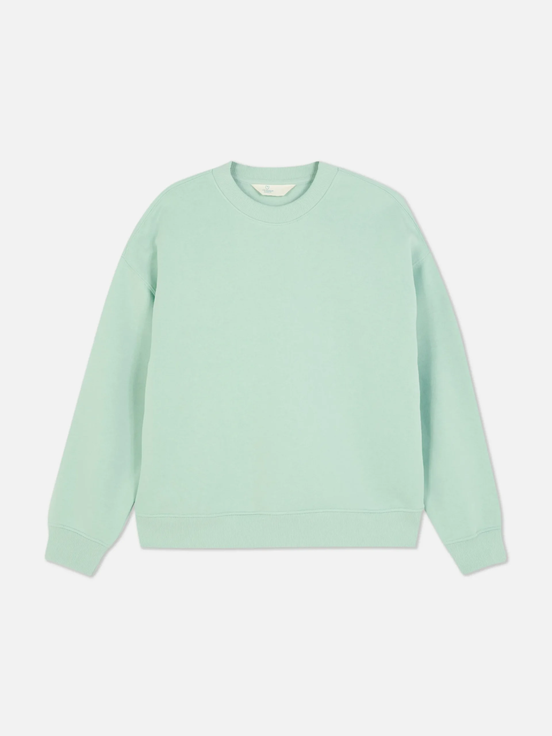 Basic-Sweatshirt Mit Rundhalsausschnitt