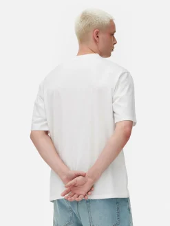 Baumwoll-T-Shirt In Lässiger Passform