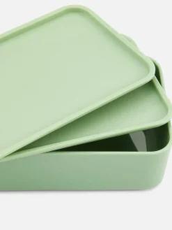 Bedruckte Lunch-Boxen, 2er-Pack