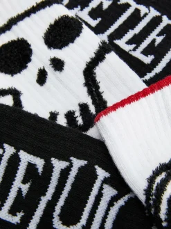 „Beetlejuice“ Crew-Socken, 2er-Pack