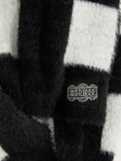 „Beetlejuice“ Pullover Mit Karomuster