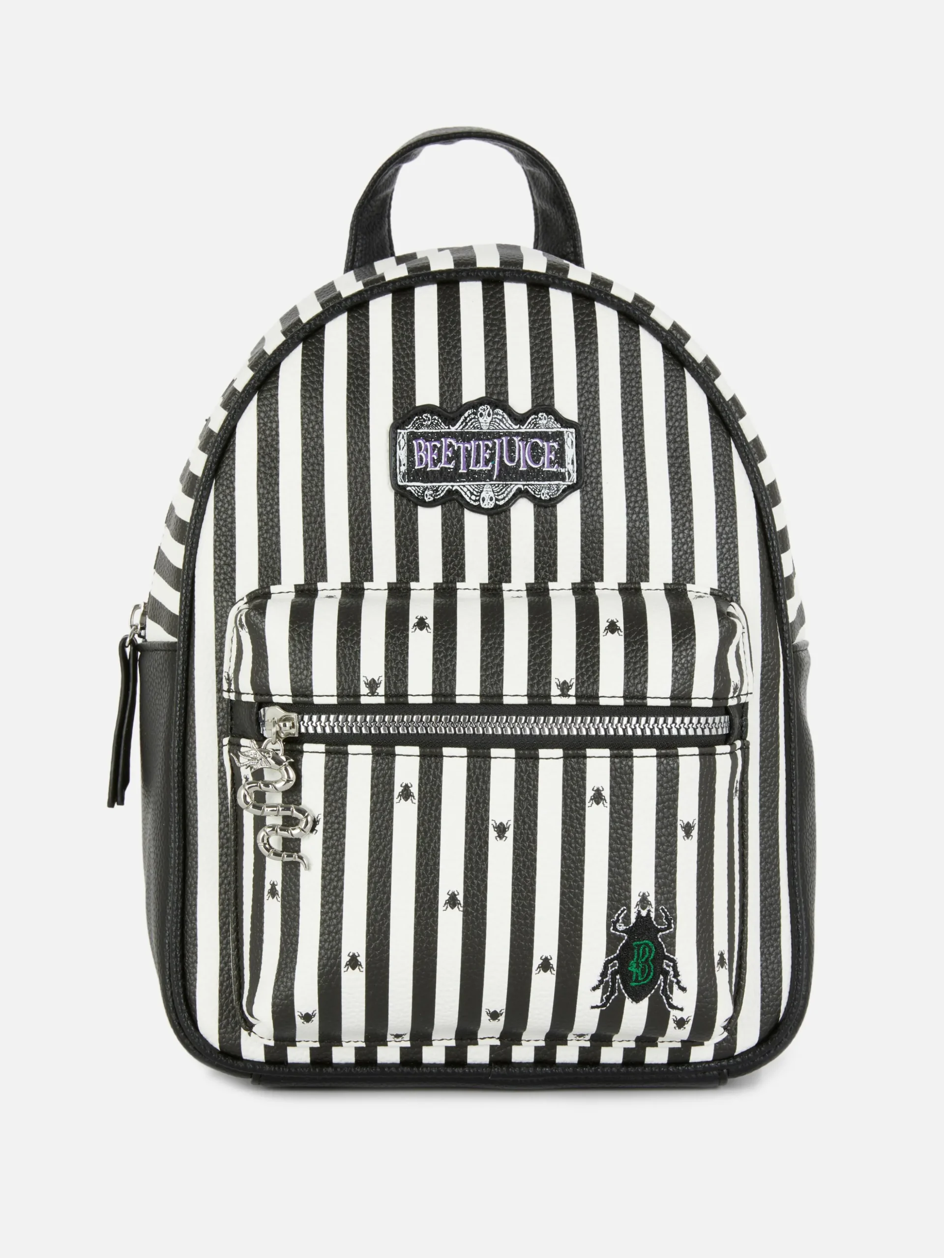„Beetlejuice“ Rucksack Mit Logo