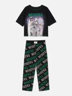 „Beetlejuice“ Schlafanzug Mit Logo