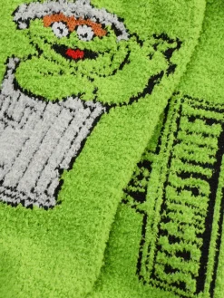Bequeme „Sesamstraße Oscar“ Socken