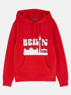 Berlin Langarm-Kapuzenpullover