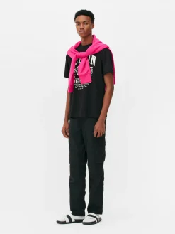 „Berlin“ T-Shirt Im College-Stil