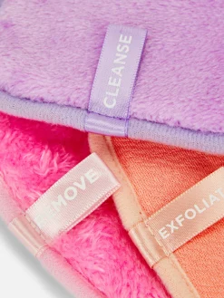 Beschriftete Gesichtstücher, 3er-Pack