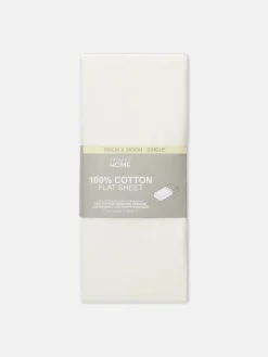 Bettlaken Mit Hohem Baumwollanteil, Einzelbett