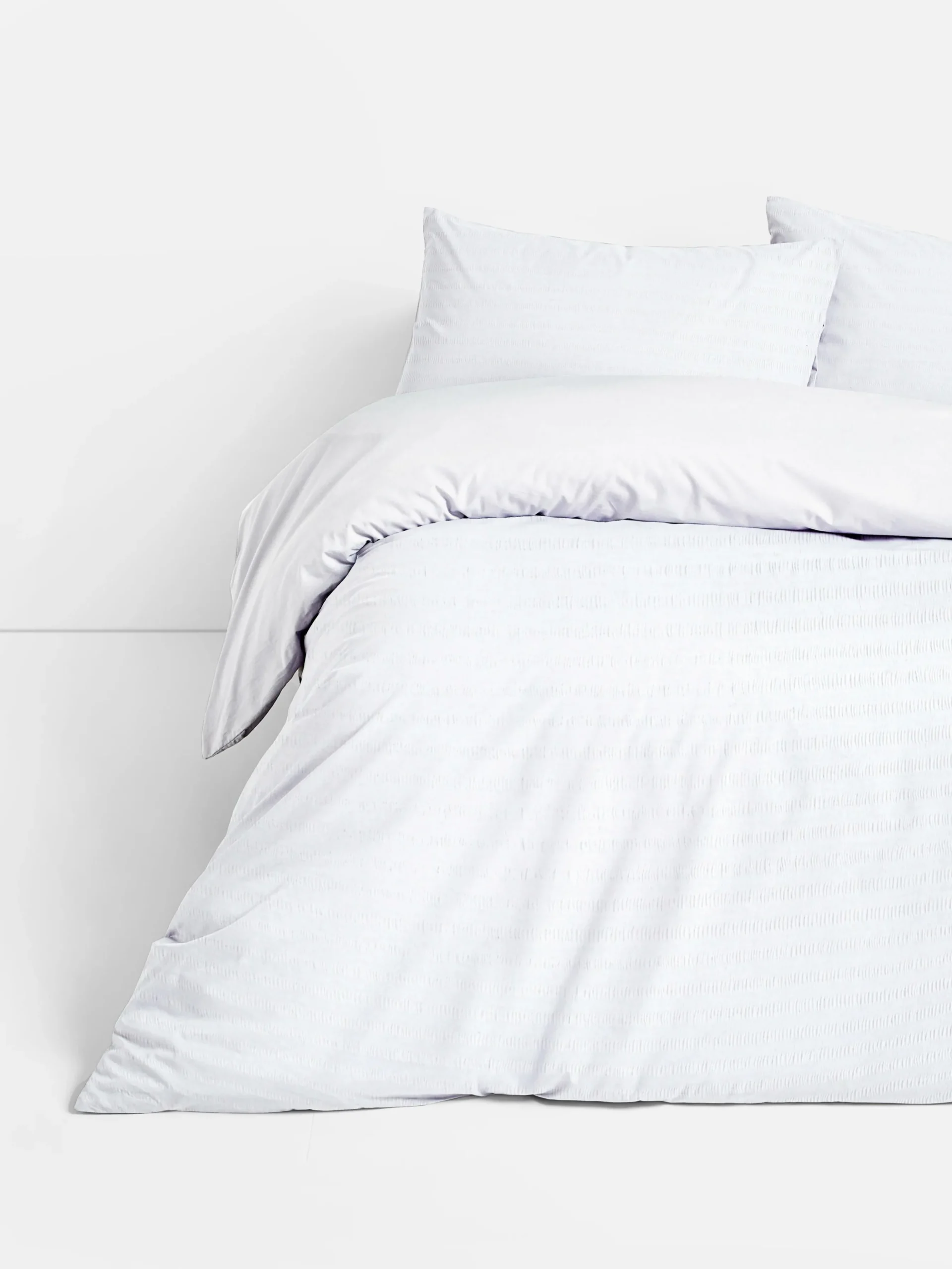 Bettwäscheset Aus Seersucker, Super-Kingsize