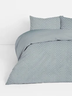 Bettwäscheset Mit Chevron-Muster, Kingsize