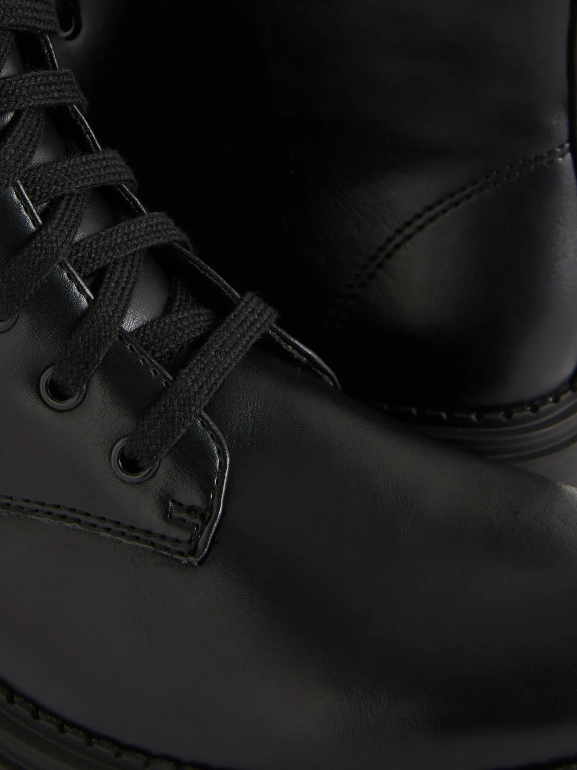 Bikerstiefel Zum Schnüren