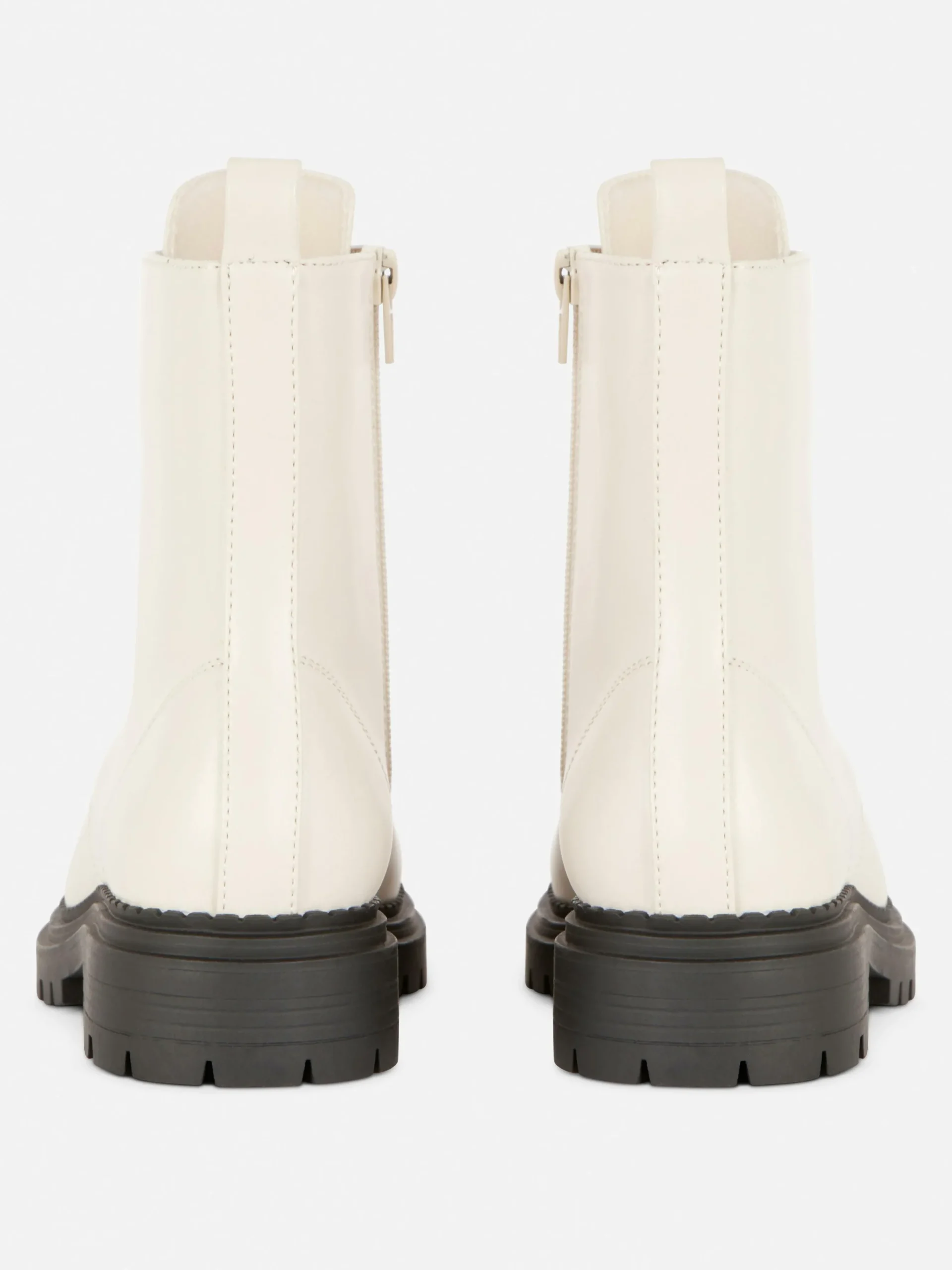 Bikerstiefel Zum Schnüren