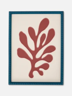 Blumen-Wandbild Im Retro-Stil