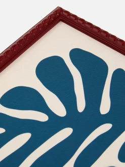 Blumen-Wandbild Im Retro-Stil