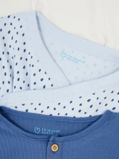 Bodys Mit Verschiedenen Mustern, 3er-Pack