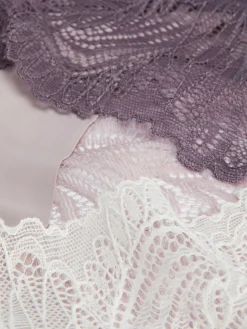 Brazil-Slips Mit Spitze, 3er-Pack