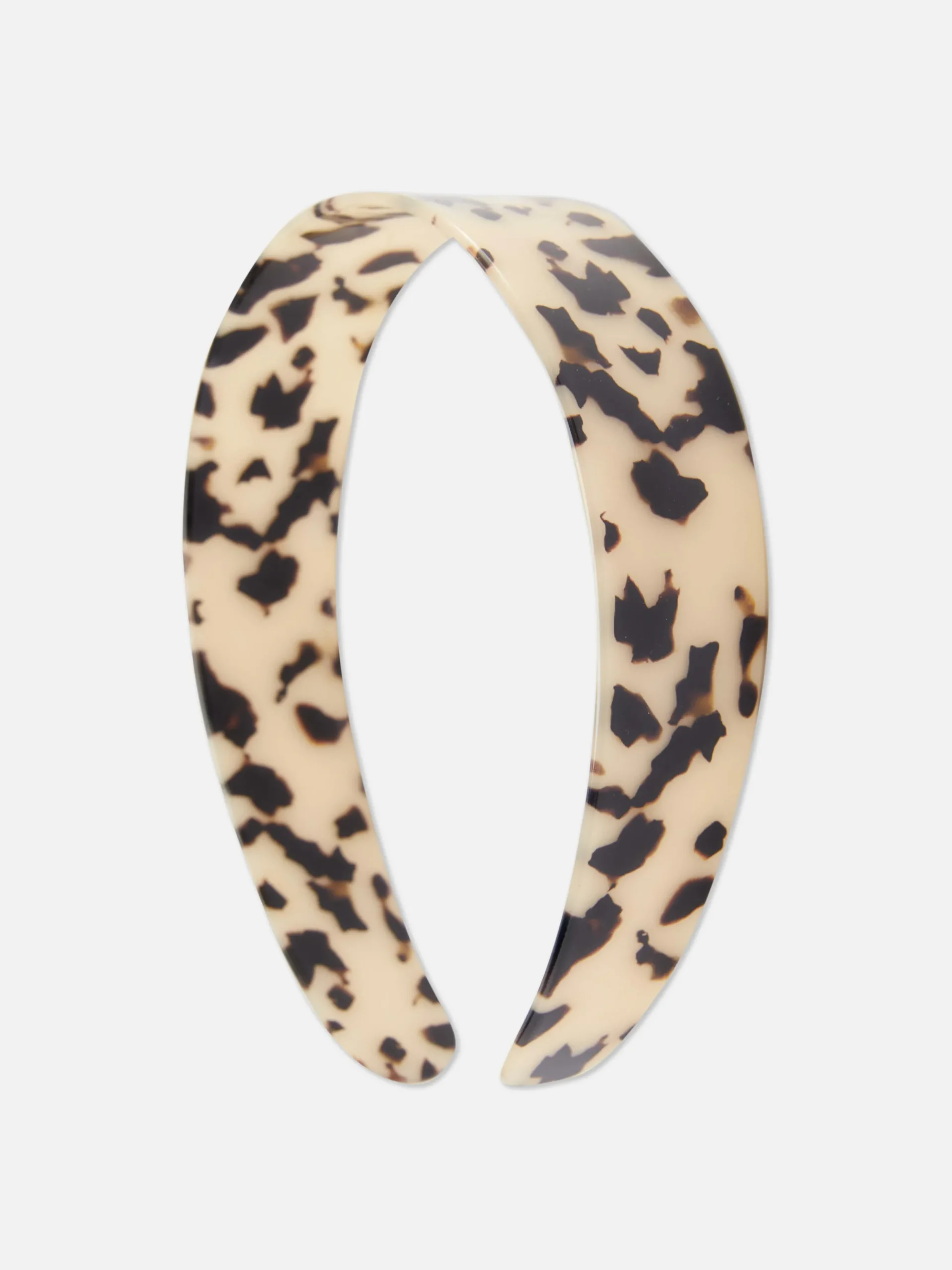 Breiter Haarreif Aus Kunstharz