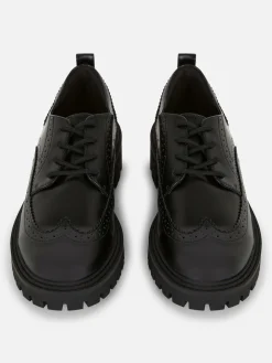 Brogues Mit Dicker Sohle Zum Schnüren