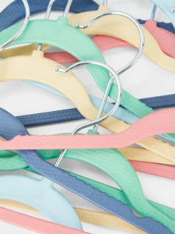 Bunte Kleiderbügel Für Kinder, 10er-Pack