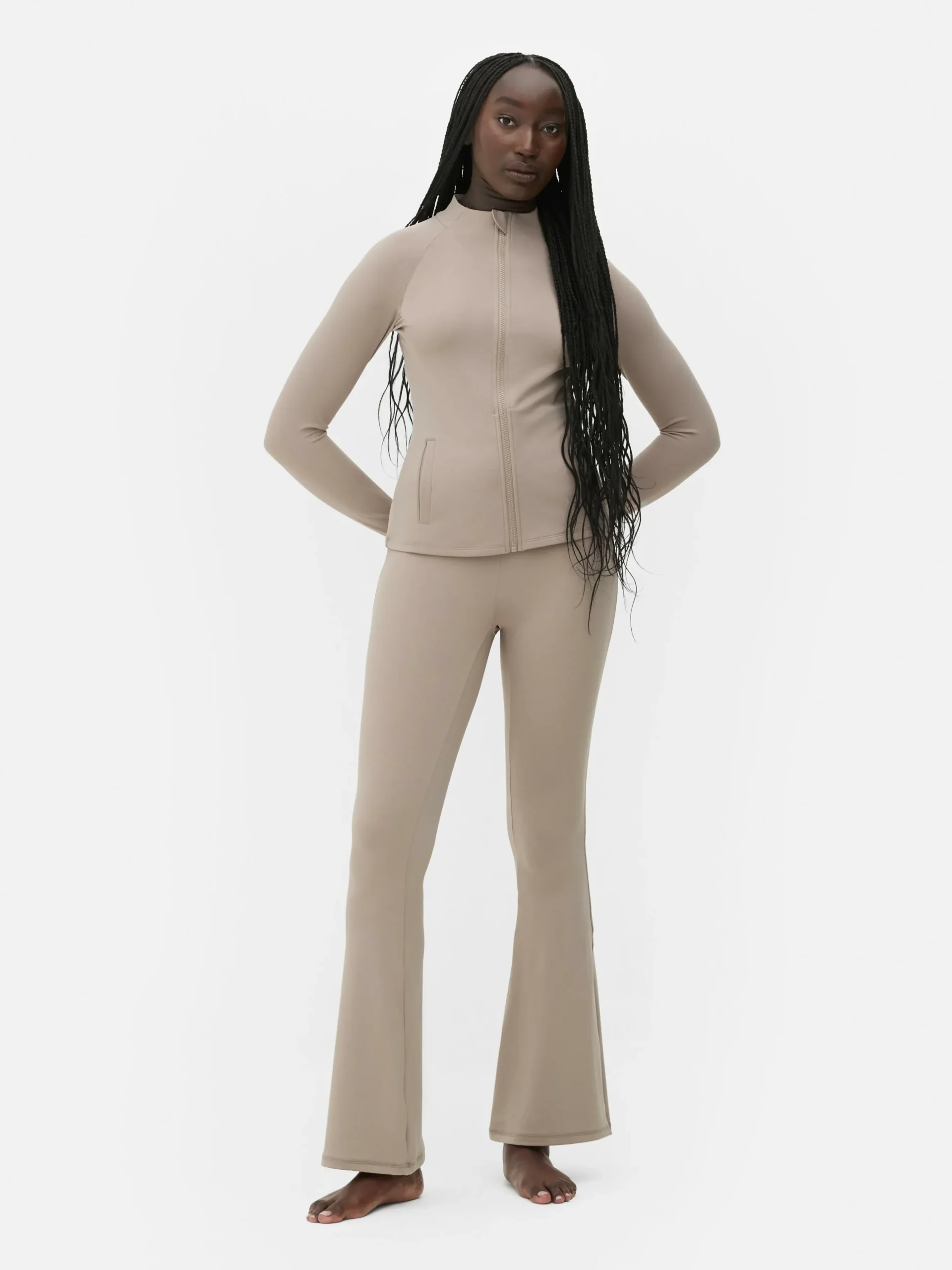 Butterweiche „Rita Ora“ Sportjacke Mit Reißverschluss