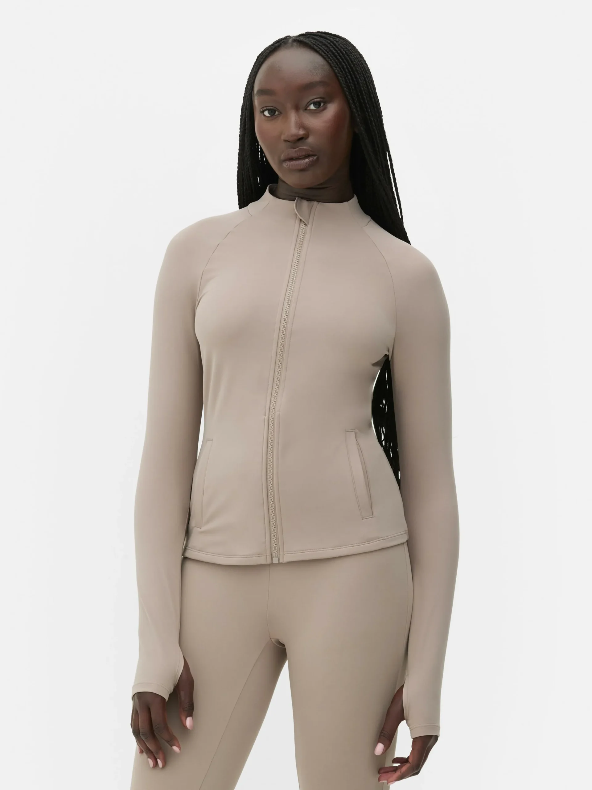 Butterweiche „Rita Ora“ Sportjacke Mit Reißverschluss