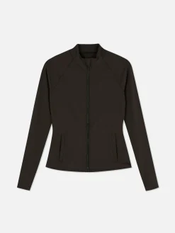 Butterweiche „Rita Ora“ Sportjacke Mit Reißverschluss