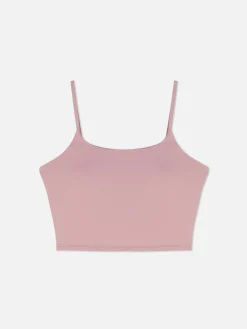 Butterweiches, Kurzes Gym-Trägertop