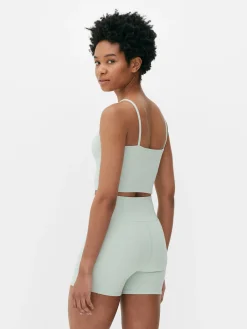 Butterweiches, Kurzes Gym-Trägertop