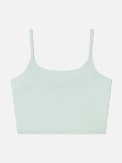 Butterweiches, Kurzes Gym-Trägertop