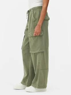 Cargohose Mit Bindegürtel