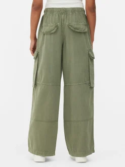 Cargohose Mit Bindegürtel