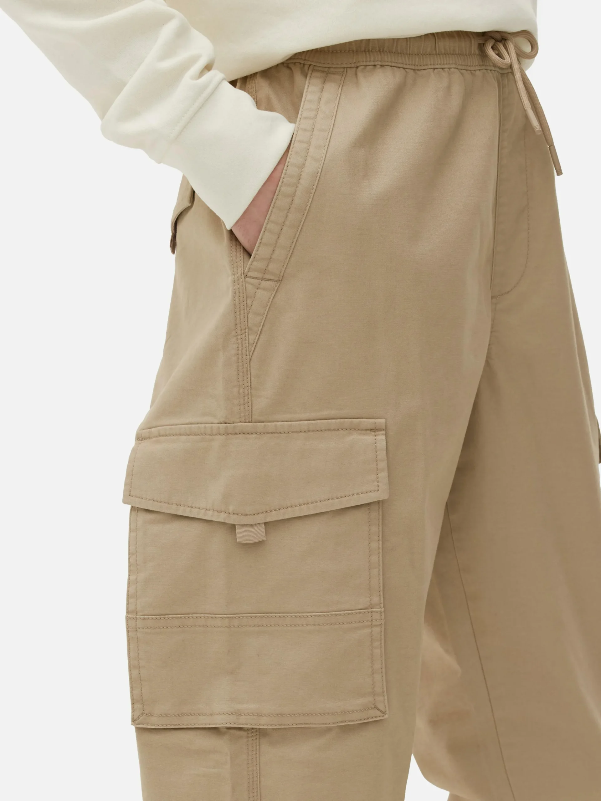 Cargohose Mit Weiten Bündchen