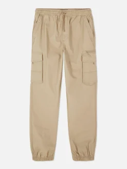 Cargohose Mit Weiten Bündchen