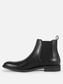 Chelsea Boots Aus Kunstleder