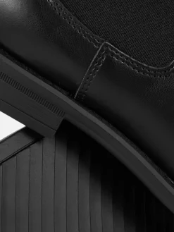 Chelsea Boots Aus Kunstleder